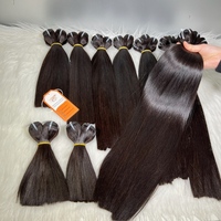 Lot de Cheveux Vietnamiens Remy en Gros, 100g, Bruts Non Traités, Lisses Comme des Baguettes, 8"-32"