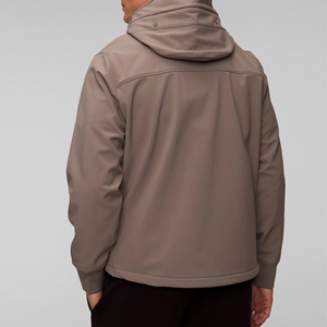 Mens Outdoor Jacket Hiking Softshell Waterproof Windproof Breathable Hooded Sports 3 Layer Outdoorwear Mountain Climbing - Product Image 2