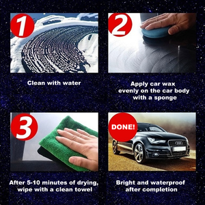 Productos Esenciales para el Cuidado del Automóvil, Pulimento de Larga Duración Resistente a los Rayos UV (Color Oscuro/Color Claro), Perfecto para Proteger Contra - Product Image 5