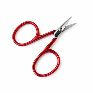 Mini Red Embroidery <b>Scissors</b> Soft Grip Stainless Steel Sharp Precision Tip for <b>Sewing</b> Craft Supplies Tailors & DIY Projects - Product Image 3