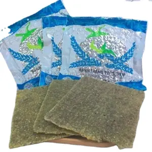 वियतनाम से ग्रील्ड समुद्री शैवाल नाश्ता के लिए तिल चावल कागज