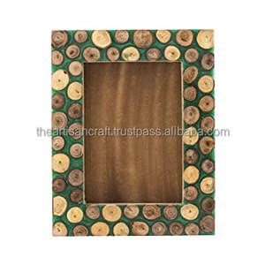 Handcrafted Wooden Photo <b>Frame</b> for Wall or Tabletop Display Rustic <b>Picture</b> <b>Frame</b> for Home Decor Office or Gift in Natural Wood - Product Image 3