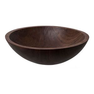 Bol de service en bois de manguier de style européen, écologique, fait main, durable, léger, résistant à la chaleur, non revêtu, vaisselle pour les fêtes - Product Image 2