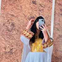 Nouvelle Arrivée Robes Ethniques en Chiffon Brodé de Dentelle Kuchi Tribales pour Femmes, Maxi à Manches Longues, Éco-Responsables, en Promotion
