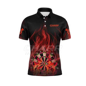 Camiseta Clásica Dart Transpirable de Talla Grande con Diseño Moderno para Gimnasio, Práctica Deportiva y Uso Diario de Secado Rápido - Product Image 2