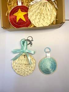 พวงกุญแจรูปทรงกรวยทำมือ Non La Bag Charm พวงกุญแจทำมือ OEM ODM รับผลิตตามแบรนด์ ของขวัญส่งเสริมการขาย ของที่ระลึกแพนด้า - Product Image 5