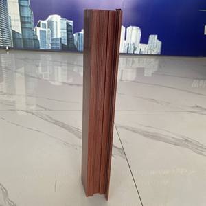 โปรไฟล์อะลูมิเนียมลายไม้ รุ่น Shalumi 6000 สำหรับหน้าต่าง พร้อมบริการเชื่อมและตัด - Product Image 3