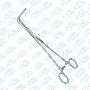 Pinza bronquial, longitud total 223 mm, longitud efectiva de la mandíbula 57 mm, instrumento médico Debakey, 1 x 2 dientes Lees - Product Image 6