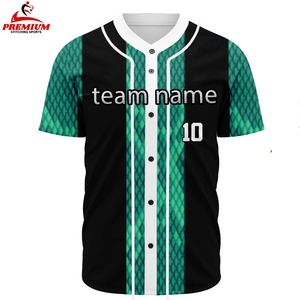 Nouveauté : Maillot de baseball en sublimation, léger, tissu doux, coupe confortable, respirant, haute qualité - Product Image 3