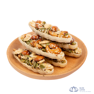 [TOP RATED] BEST SELLING Boat Mixed Nuts Tart Handmade Crispy Baked Pastry Cup Packaging Tea Time Dessert <b>Bakery</b> Supply Factory - Product Image 1