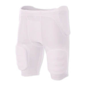 Pantalón de fútbol americano premium para hombre con protección integrada y almohadillas incorporadas, uniforme de juego completo de sarga para fútbol americano - Product Image 6