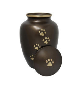 Urnes funéraires pour animaux de compagnie en laiton, urnes commémoratives pour chats et chiens, urnes pour cendres de chats et de chiens, vente en gros d'urnes à bas prix - Product Image 1