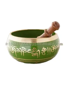Лидер продаж, дешевая тибетская Поющая буддийская чаша для медитации, тибетская Поющая чаша, набор для медитации, йоги и релы
