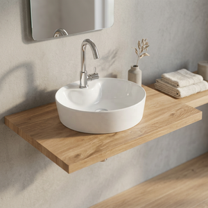 European Style Modern Square Ceramic Countertop Wash Basin Artistic Bathroom Vanity Art Sink Bowl - Product Image 3