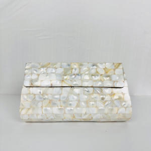 Bolso de Mano Vintage de Aluminio Pulido Chapado en Oro Antiguo Moderno, Bolso Bandolera Tipo Sobre para Boda, Color Blanco Beige, Artesanía en Metal - Product Image 4