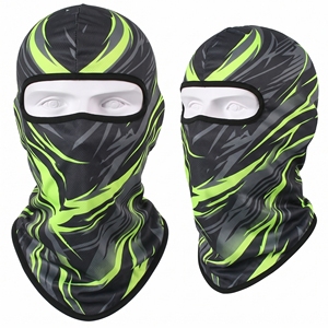 Pasamontañas Transpirable para Ciclismo, con Estampado Sublimado en Degradado Rosa y Morado, para Ciclismo al Aire Libre o Viajes - Product Image 4