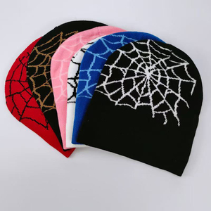 หมวกไหมพรมอะคริลิก 100% หมวกบีนนี่ฤดูหนาว หมวกบีนนี่อิเล็กทรอนิกส์สำหรับเด็ก หมวกบีนนี่ปักโลโก้ตามสั่ง หมวกบีนนี่สำหรับฤดูหนาว - Product Image 4