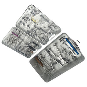 Azicon's Small Animal Orthopedic Surgical Instrument <b>Set</b> Veterinary Bone Holding Forceps Drill Guide <b>Screw</b> <b>Driver</b> Tool Hardware - Product Image 4