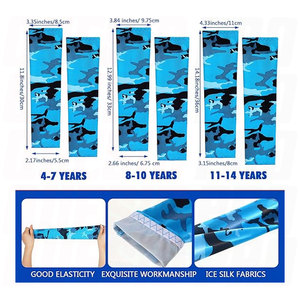 Par de Mangas Protectoras para Niños, Protección UV, Refrigerantes y de Compresión, para Niños y Niñas, para Béisbol, Fútbol, Baloncesto y Otros Deportes - Product Image 5