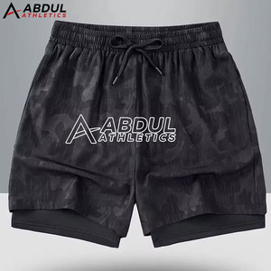 Pantalones Cortos Deportivos Flexibles para Hombre con Material Ligero, Ideales para Entrenamiento en el Gimnasio, Correr y Actividades Deportivas al Aire Libre - Product Image 2
