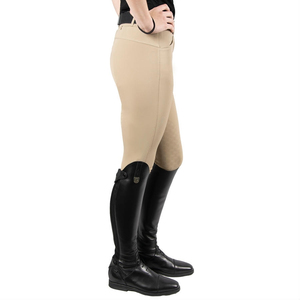 Meilleurs leggings d'équitation personnalisés pour femmes, pantalons de jodhpurs antidérapants en silicone, design à panneaux en maille, collants d'équitation en spandex, culottes d'équitation - Product Image 1
