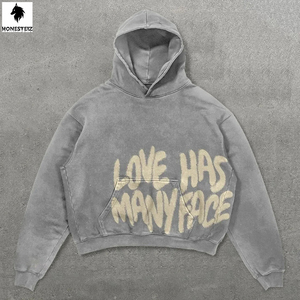 เสื้อฮู้ดดี้ผู้ชายผ้าฝ้าย 100% น้ำหนักเบา ระบายอากาศได้ดี แห้งเร็ว คุณภาพสูง ออกแบบเองได้ ลายเรียบ สีพื้น - Product Image 5