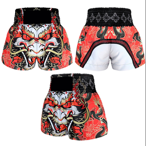 Personaliza Pantalones Cortos de Muay Thai para Hombre y Mujer, Diseña el Logotipo de tu Equipo, Pantalones Cortos de Boxeo, MMA, Kickboxing - Product Image 6