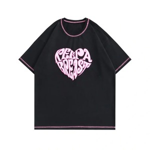 T-shirt pour homme surdimensionné en coton 100% imprimé en relief personnalisé, lavable, respirant, séchage rapide, décontracté, manches courtes, écologique - Product Image 3
