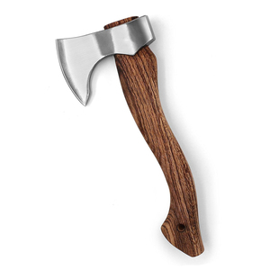 High Quality Steel Head Hand <b>Axe</b> With Natural Wooden <b>Handle</b> For Outdoor Camping Hiking Bushcraft Gardening Wood Cutting - Product Image 1