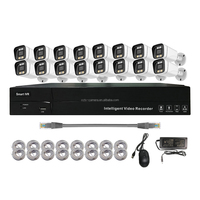 Kit de Cámara IP PoE NVR de 16 Canales 4K 8 MP