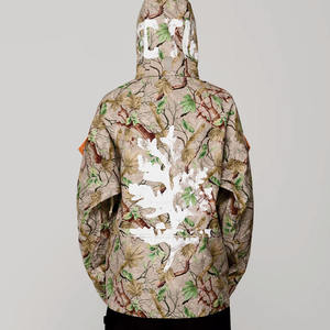 Chaqueta Cortavientos con Capucha de Camuflaje Personalizada Unisex, Diseño Nuevo, Impermeable, Ropa Táctica para Exteriores, Fabricante al por Mayor OEM ODM - Product Image 3