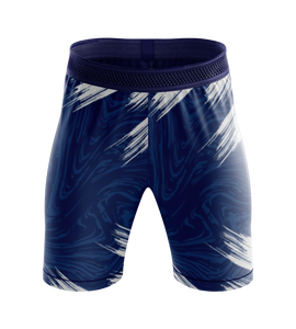 Pantalones Cortos de Verano para Hombre, Cintura Media, Estilo Urbano, Formales, a Rayas, de Satén - Product Image 3