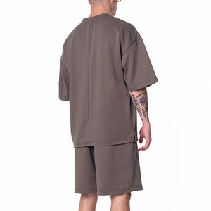 เสื้อยืดคอตตอนสีเทาทรงโอเวอร์ไซส์ High Terzo Sports คอกลม แขนครึ่ง ทรงปกติ พิมพ์ลายโลโก้ด้านหน้า สำหรับฤดูร้อน เป็นมิตรกับสิ่งแวดล้อม แห้งเร็ว - Product Image 6