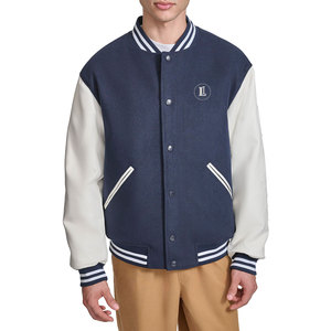 Nouvelle arrivée, veste d'hiver pour homme, style Letterman, fabriquée au Pakistan, 100% coton, logo personnalisé sur le devant - Product Image 1