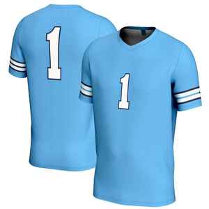 Tela 100% poliéster de alta calidad y secado rápido para ropa deportiva, transpirable, ligera y suave, jersey de lacrosse unisex. - Product Image 6
