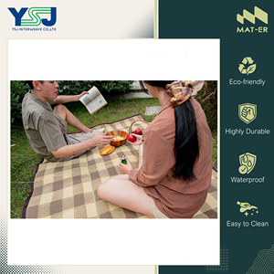Thailand Origin Manufacturer of Elegant Design Best Quality Picnic/ Beach/ Outdoor Carpets 100% Polypropylene PP Foldable <b>Mat</b> - Product Image 6