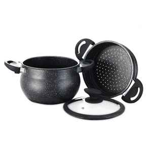 Wok de Acero Inoxidable con Tapa de Vidrio, Doble Asa, Apto para Cocina de Gas, Eléctrica e Inducción, Lavavajillas y Horno, Duradero y Antideslizante - Product Image 5