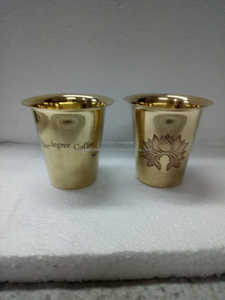 Tasse à boire en laiton vintage avec poignée élégante parfaite pour la décoration de la cuisine à la maison et les accessoires de table à dîner élégants et durables - Product Image 6