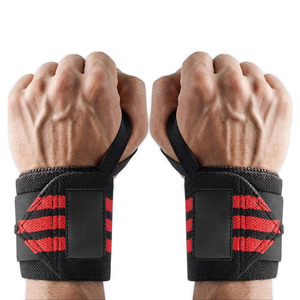สายรัดข้อมือแบบปรับได้ ระบายอากาศได้ดี ทำจากนีโอพรีน สำหรับยกน้ำหนัก พร้อมห่วงรัดนิ้วโป้ง สำหรับผู้ชายและผู้หญิง - Product Image 4