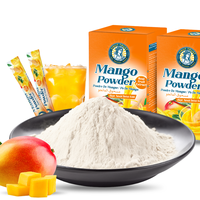Hoogwaardig 320g Suiker Vrij Mango Sap Poeder Water Bulk Licht Zoet Fruitproduct HACCP/BRC/HALAL