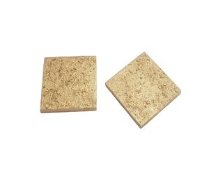 Alfombrillas de hormigón doradas duraderas para tazas de café, posavasos de alta calidad para el hogar, suministros de Hotel y restaurante, venta al por mayor - Product Image 1