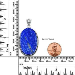 Joyería de Plata de Alta Calidad con Diseños Variados para Bodas y Fiestas, Regalos para el Día de la Madre, Lapislázuli Natural para Mujer - Product Image 3