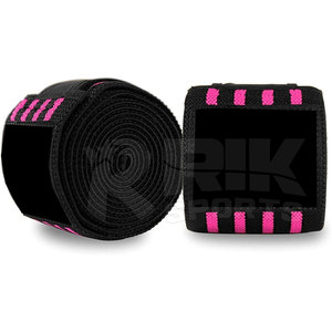 Bandes de genou pour musculation fabriquées au Pakistan, design personnalisé, prix de gros, bandes de genou pour entraînement, OEM - Product Image 5