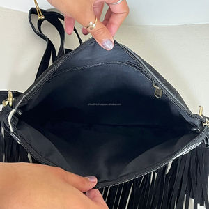 Nuevo Bolso de Mano de Cuero Vacuno con Pelo de Alta Calidad, Diseño de Lujo, Tendencia de Moda para Mujer, Bolso Bandolera de Cuero Genuino - Product Image 6