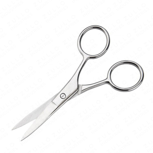 Tijeras de Manicura de Acero Inoxidable, Hoja Recta, Punta Afilada, Mango Redondo, Cortaúñas Duradero de 8.8cm, Uso para Adultos, Corte Preciso de Cutículas - Product Image 6