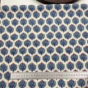 Tela de Algodón Estampada de 58/60 Pulgadas con Patrón Floral, Tejido de Peso Medio para Textiles del Hogar - Product Image 3