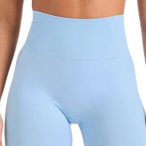 Leggings de sport sans couture pour femmes, taille haute, extensibles, respirants, pour yoga, course à pied, gym, vêtements de sport OEM - Product Image 4