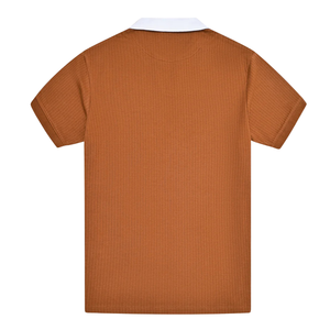 Mens Cotton Blend Color Block Polo Shirt Short Sleeve Casual Sports Golf Breathable Summer <b>Classic</b> Collar Daily Tee Lightweight - Product Image 2