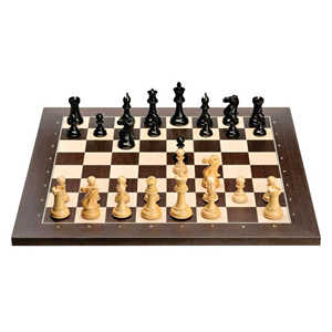 Juego de ajedrez de madera hecho a mano de lujo, tablero de ajedrez de madera tallada a medida, juego de ajedrez magnético plegable de alta calidad para regalo. - Product Image 4
