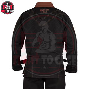 Dernier modèle de kimono de judo respirant, extensible et léger en 100 % coton, vêtement d'arts martiaux avec découpe automatisée, tenue d'entraînement unisexe - Product Image 2